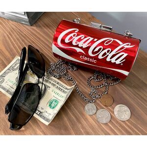 Licensed Coca-Cola Classic Can Evening Bag Coke Clutch